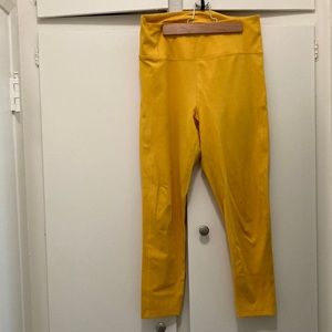 Girlfriend Collective Yellow Leggings